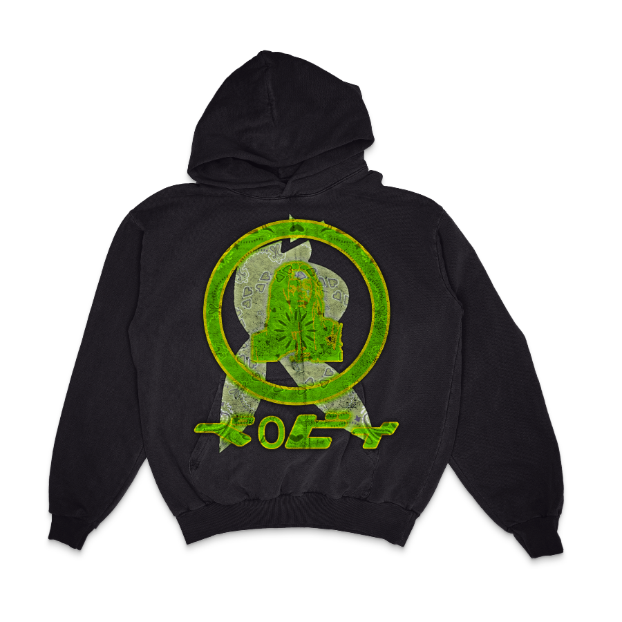 VINTAGE PAISLEY BRAZIL DREAMS HOODIE