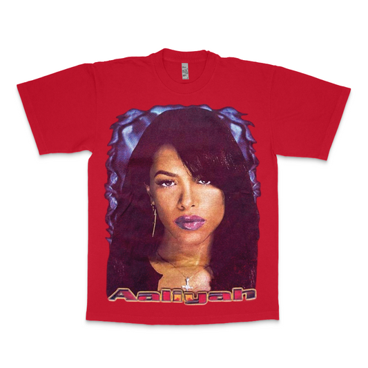 VINTAGE AALIYAH TEE 2000S (REWORKED)