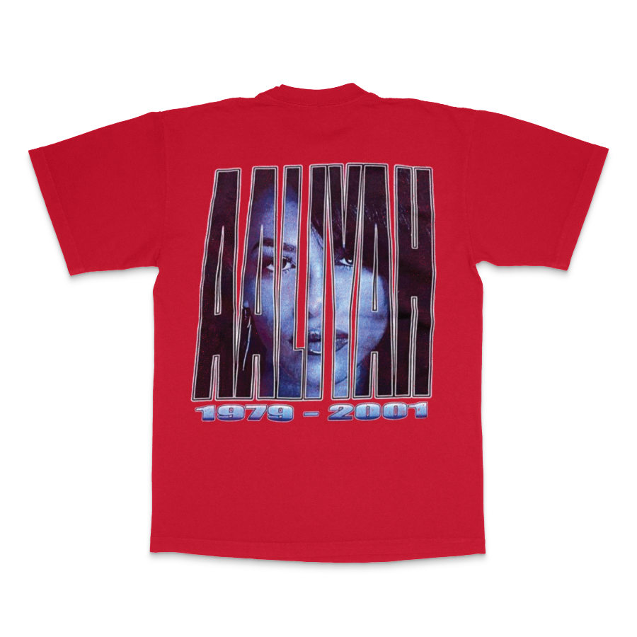 VINTAGE AALIYAH TEE 2000S (REWORKED)