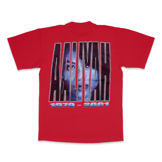 VINTAGE AALIYAH TEE 2000S (REWORKED)